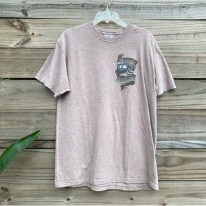 Harley-Davidson Men‘s T-Shirt Trenton World Class, Hamilton, NJ Size Large Tan